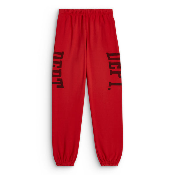gallery dept. DEPT GYM SWEATPANT red
