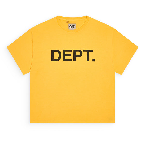 gallery dept. DEPT STANDARD TEE gold yellow