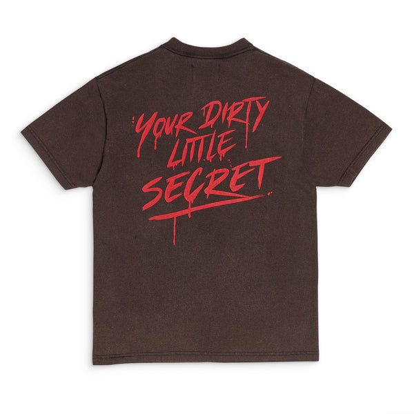 Gallery Dept. DIRTY LITTLE SECRET TEE Wizer Black