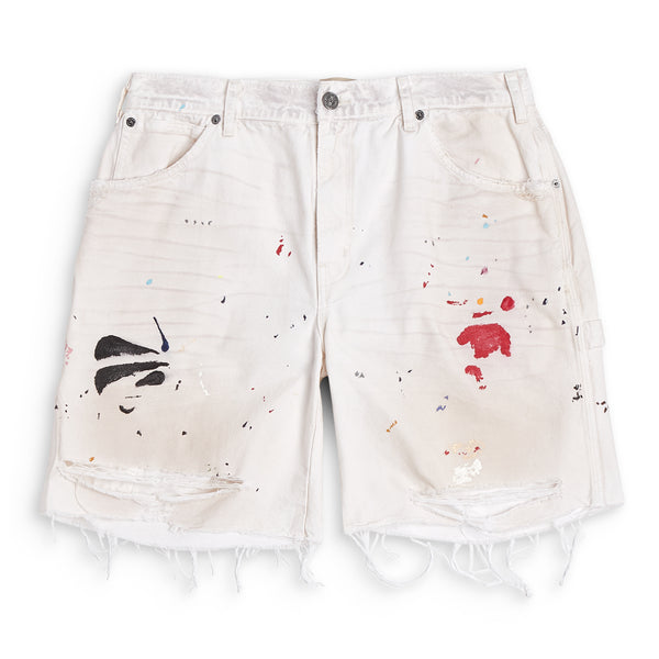 gallery dept. FLEA CARPENTER SHORTS white paint