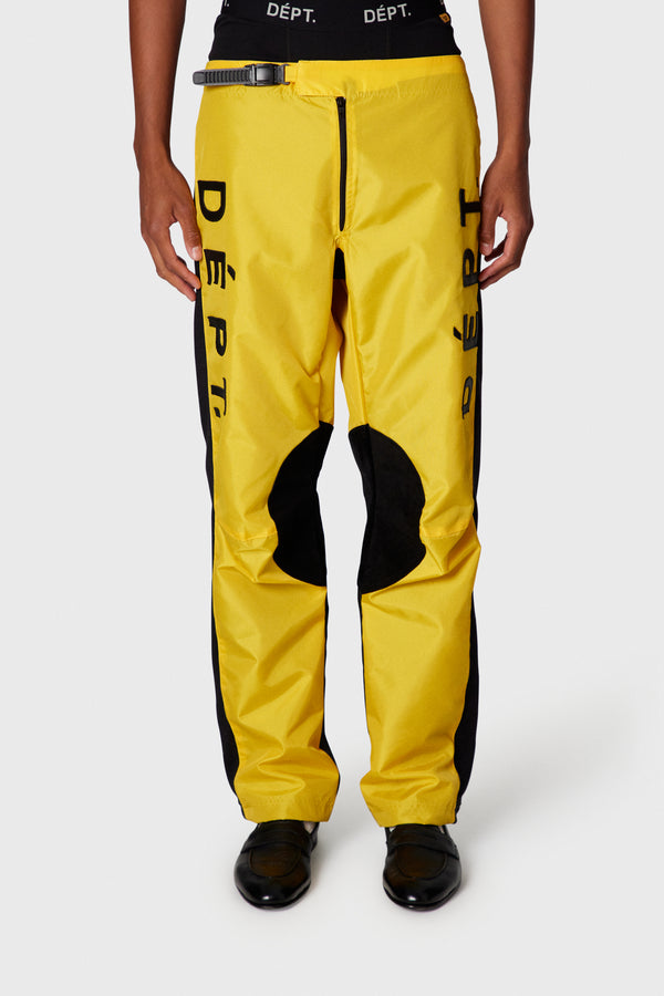 Gallery Dept. FREESTYLE PANT Black/yellow Gold