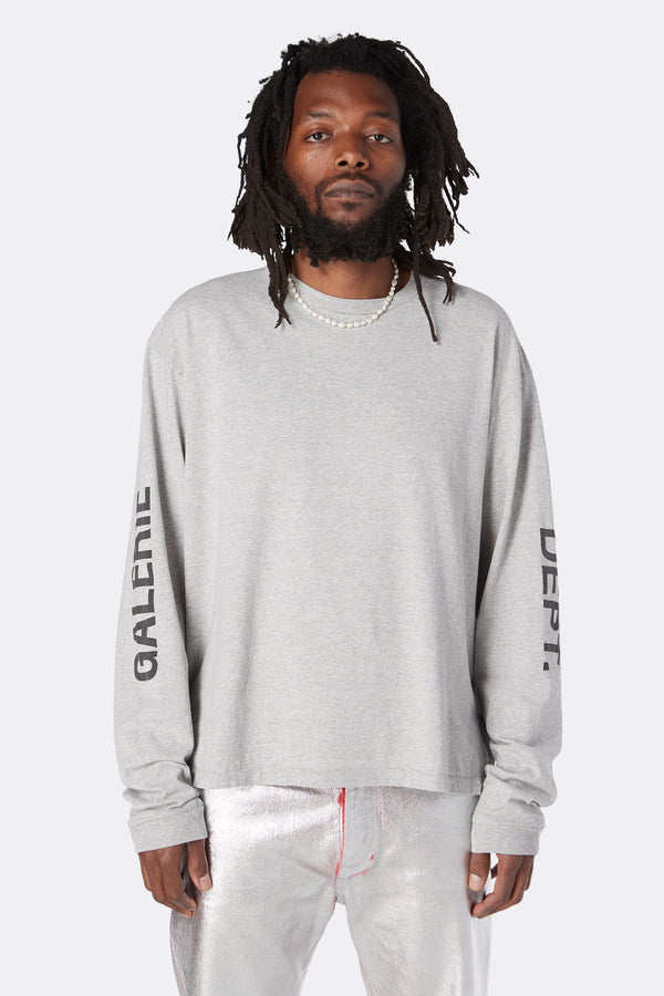 Gallery Dept. FRENCH COLLECTOR L/S TEE Heather Grey