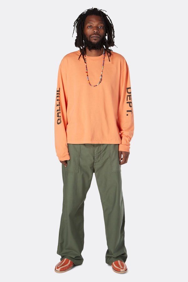 Gallery Dept. FRENCH COLLECTOR L/S TEE Orange