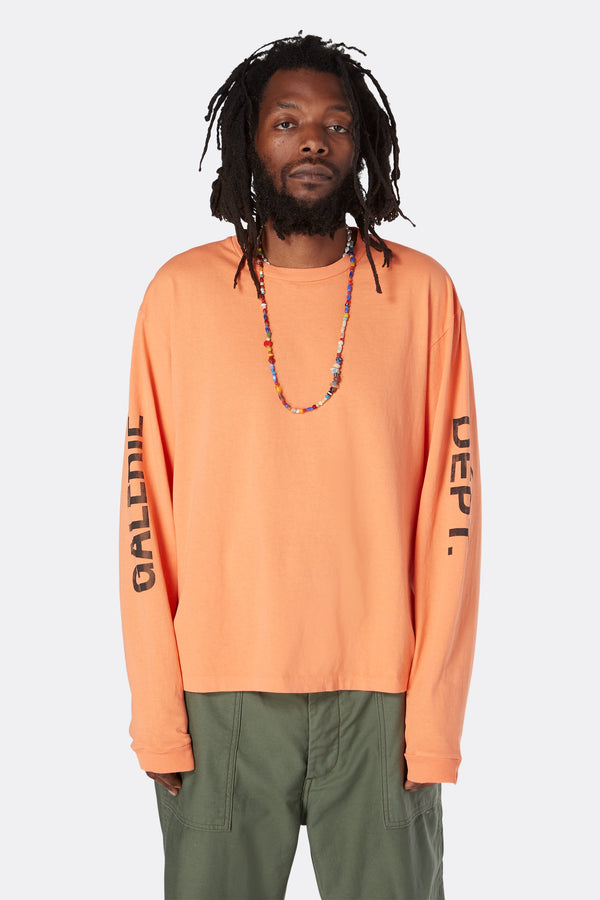 Gallery Dept. FRENCH COLLECTOR L/S TEE Orange