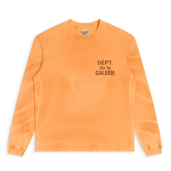 gallery dept. FRENCH L/S TEE bright orange