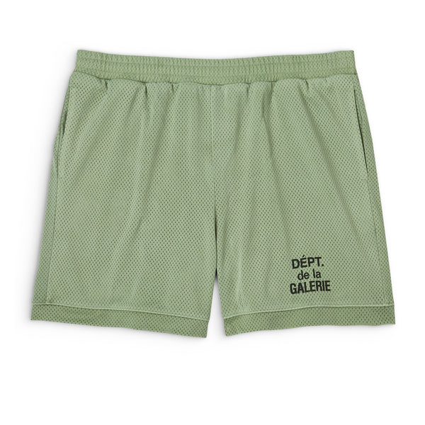 gallery dept. FRENCH LOGO MESH SHORTS green