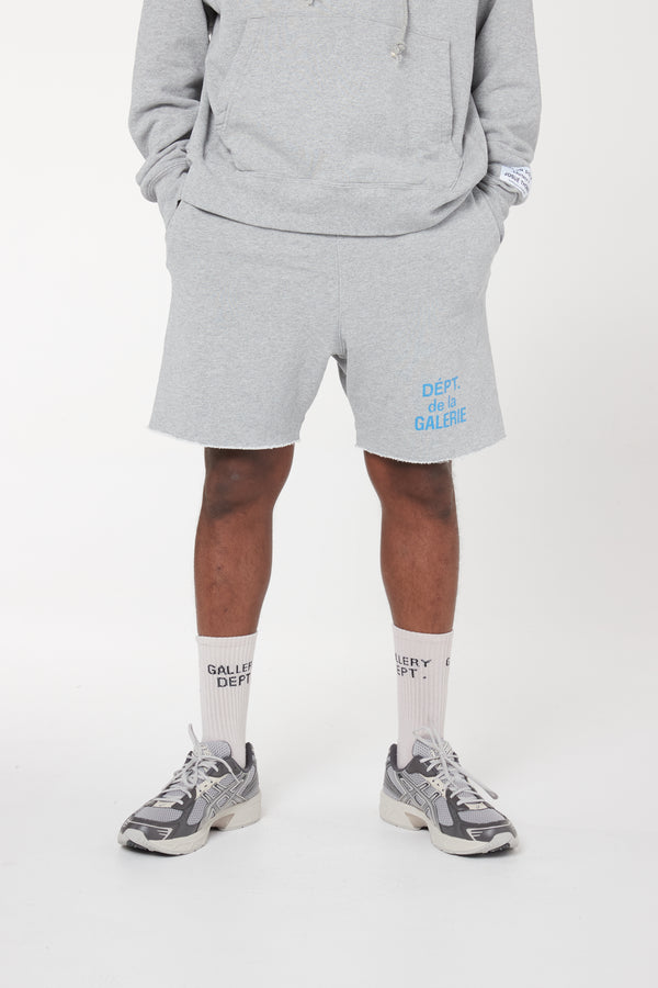 Gallery Dept. FRENCH LOGO SWEAT SHORTS Heather Grey