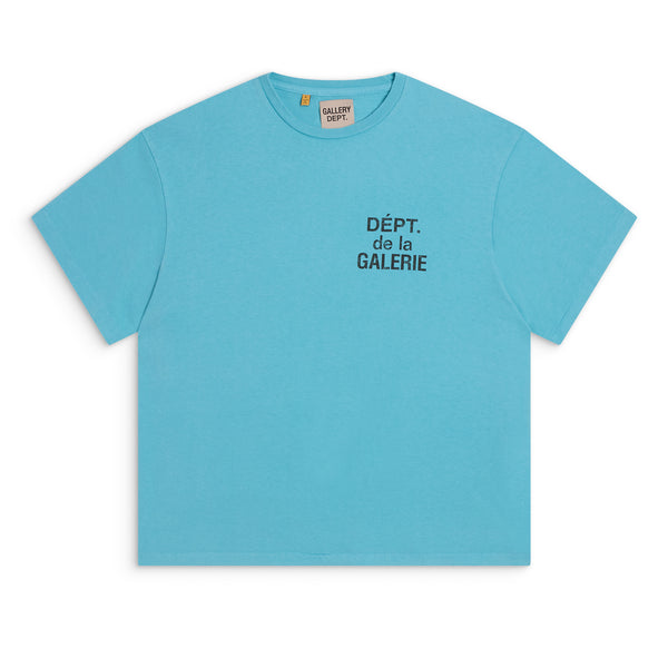 gallery dept. FRENCH TEE light teal