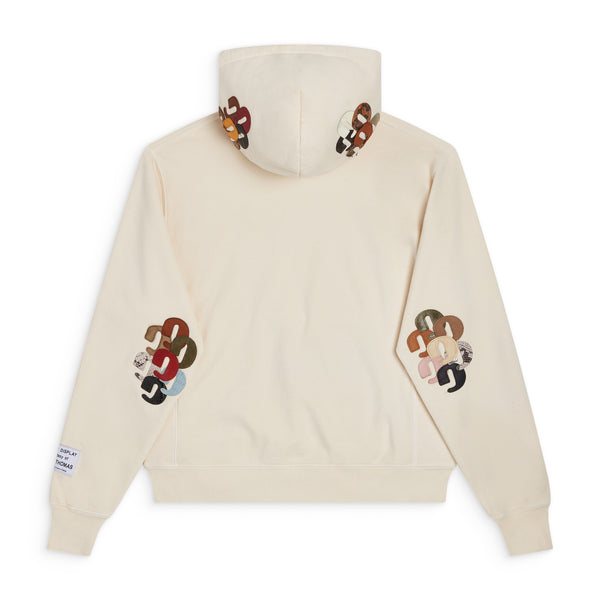 Gallery Dept. G-PATCH FUCKED UP LOGO HOODIE Cream