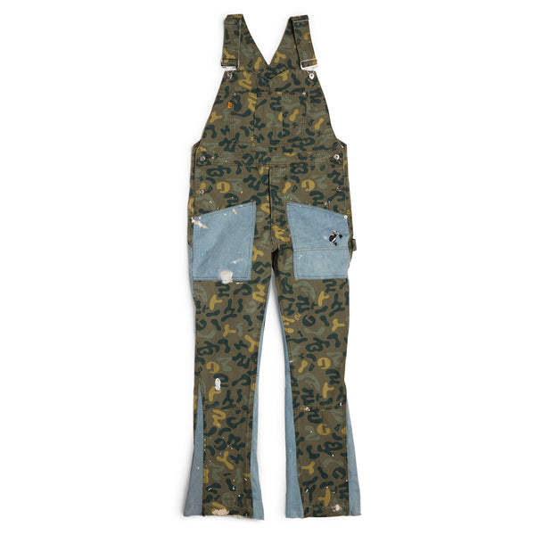 gallery dept. GD FLARE OVERALL washed camo