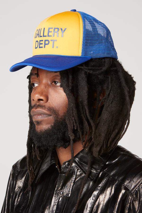 Gallery Dept. GD LOGO TRUCKER Yellow/navy