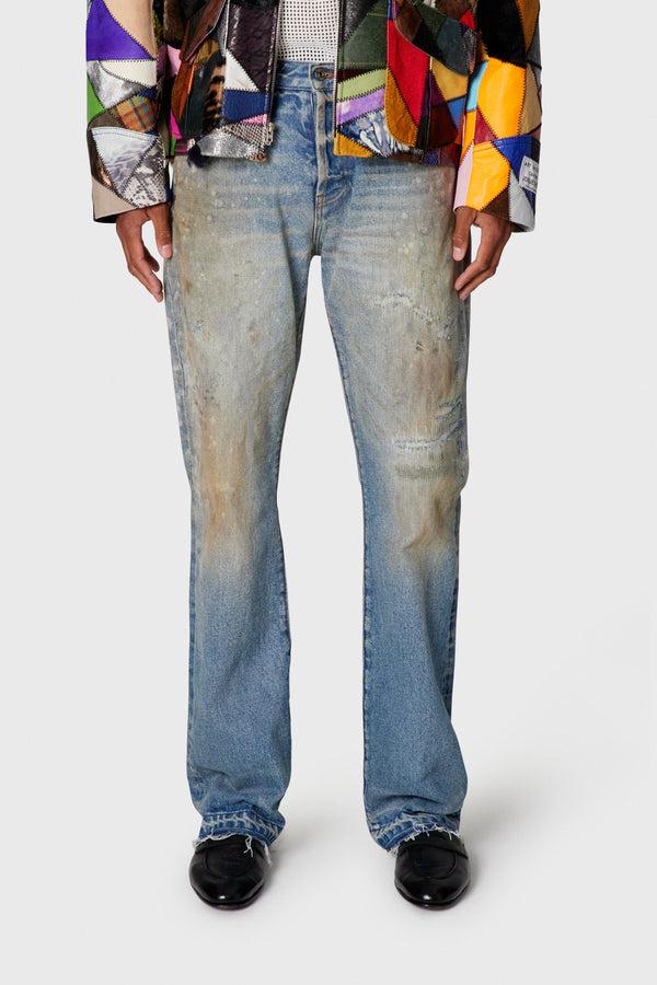 Gallery Dept. GREASED 6046 PANT Indigo