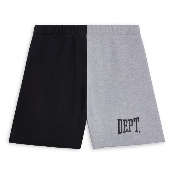 gallery dept. GYM CUT OFF SHORTS heather grey/ black
