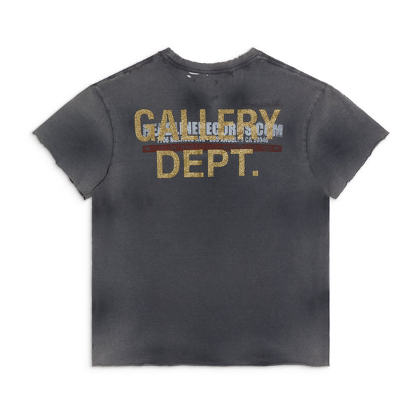 Gallery Dept. HEADLINE RECORDS TEE Black