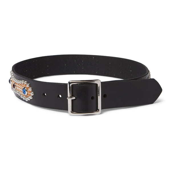 Gallery Dept. LEATHER SIMON BELT Black