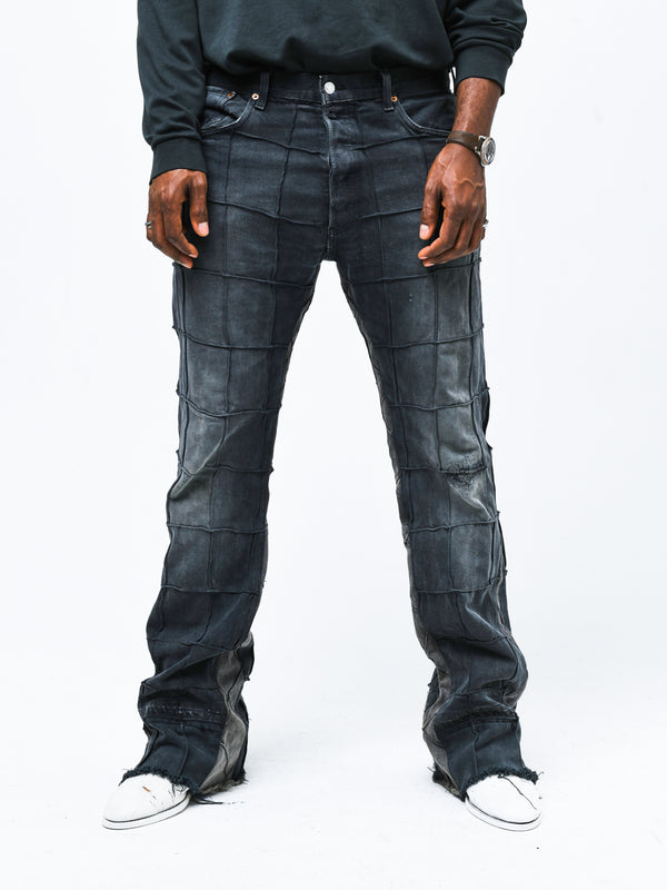 Gallery Dept. LENNY FLARE DENIM Black