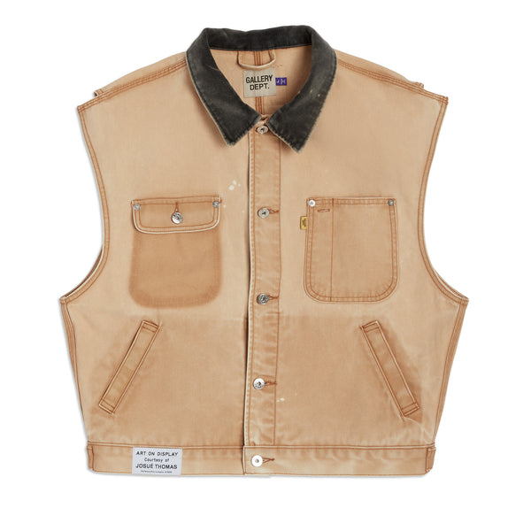 gallery dept. LOGAN VEST tan
