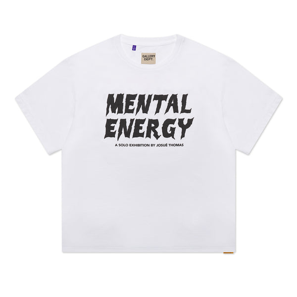 gallery dept. MENTAL ENERGY TEE clean white