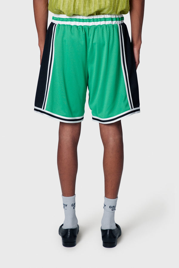 Gallery Dept. MIAMI COURT SHORTS Kelly Green/black