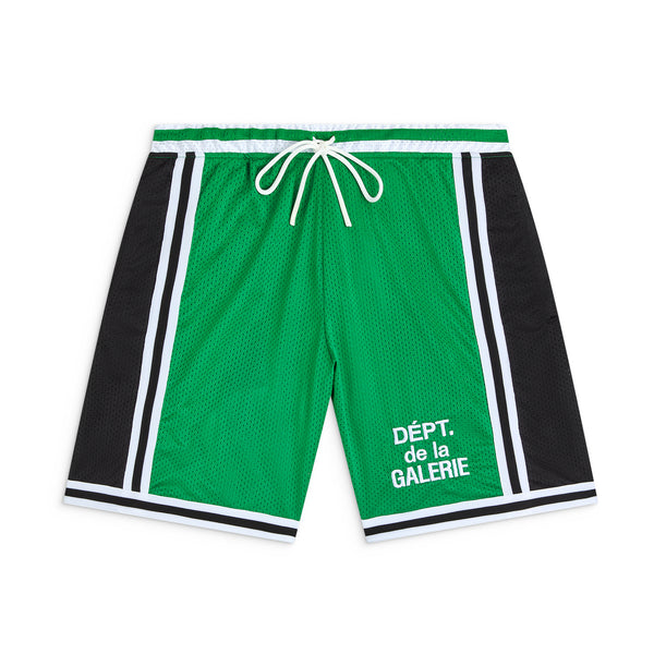 gallery dept. MIAMI COURT SHORTS kelly green/black