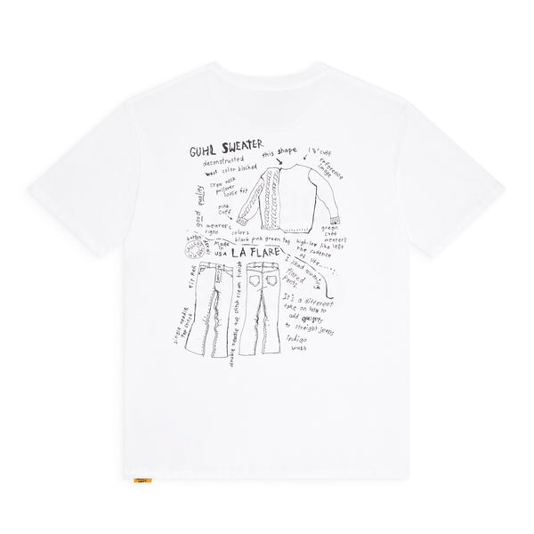 Gallery Dept. MOODY TEE White