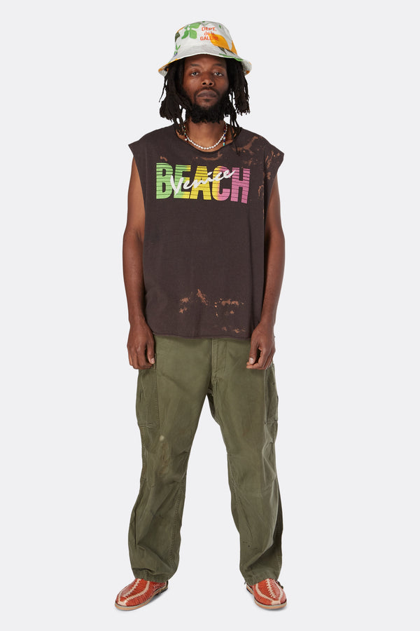 Gallery Dept. MUSCLE BEACH TEE Black
