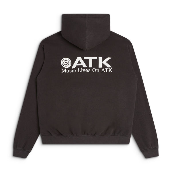 Gallery Dept. MUSIC LIVES ON ATK HOODIE Black