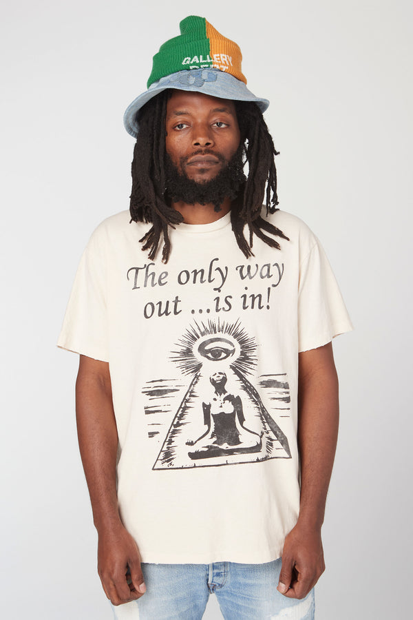 Gallery Dept. ONE WAY TEE Archival White