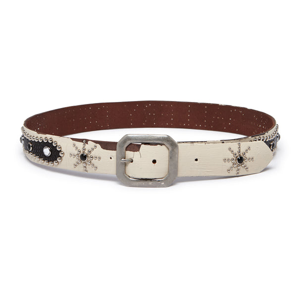 Gallery Dept. PAINTED STUDDED BELT Black