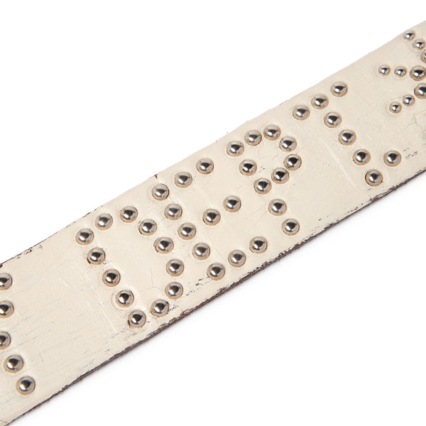Gallery Dept. PAINTED STUDDED BELT Black