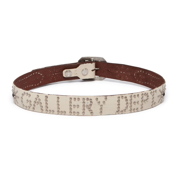 gallery dept. PAINTED STUDDED BELT black