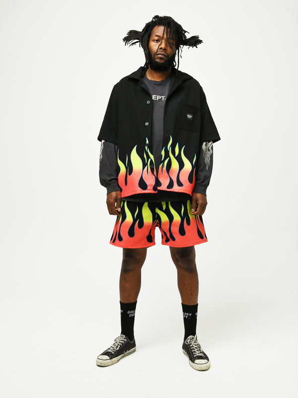 Gallery Dept. PARKER FLAME SHIRT Black