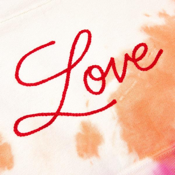 Gallery Dept. PEACE LOVE HOODIE Tie Dye