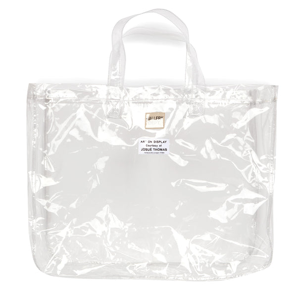 gallery dept. RECYCLE TOTE clear