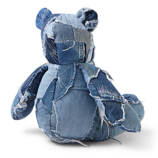 Gallery Dept. RECYCLED TEDDY BEAR Indigo