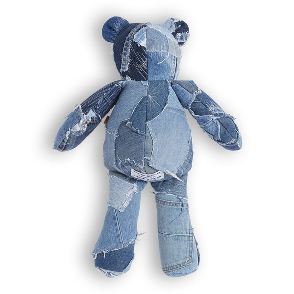 Gallery Dept. RECYCLED TEDDY BEAR Indigo