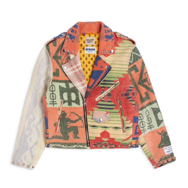 Gallery Dept. RETOUCHE BEACON MOTO JACKET Multi