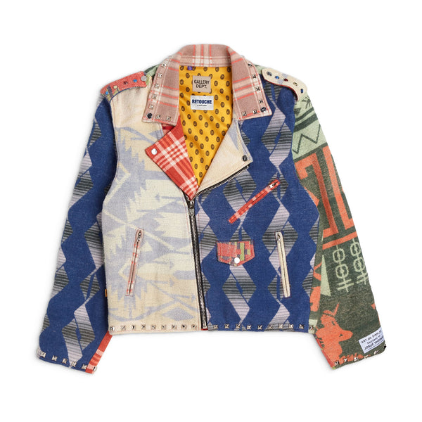 gallery dept. RETOUCHE BEACON MOTO JACKET multi