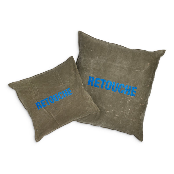 Gallery Dept. RETOUCHE LARGE PILLOW Olive