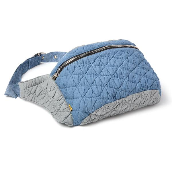 gallery dept. RETOUCHE TRAVEL SACK washed indigo