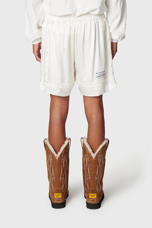 Gallery Dept. SILK BOXING TRUNKS White
