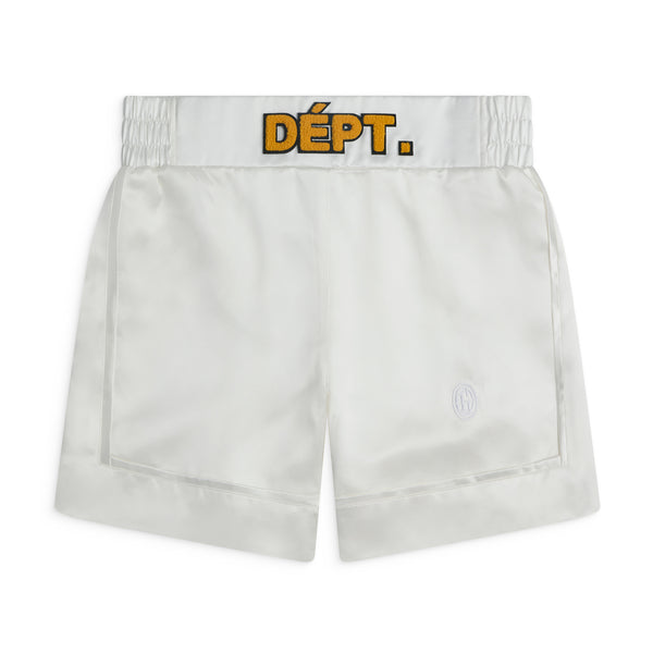 gallery dept. SILK BOXING TRUNKS white