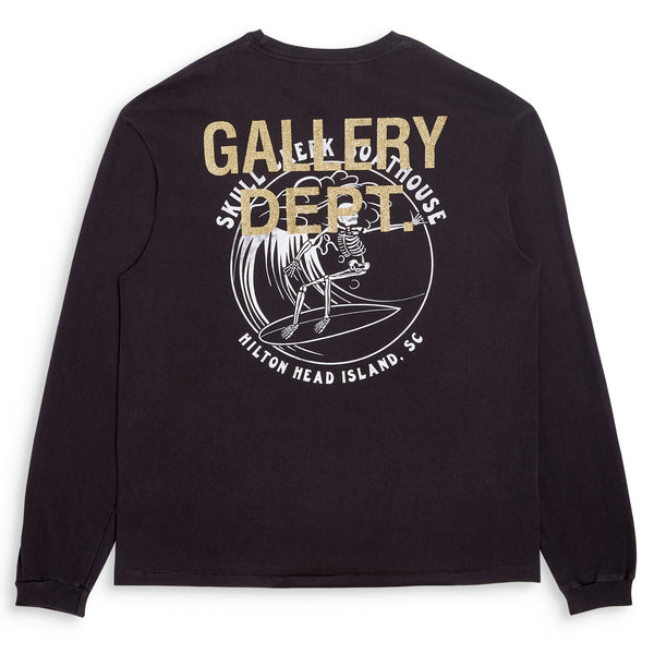 Gallery Dept. SKULL CREEK L/S TEE Vintage Black
