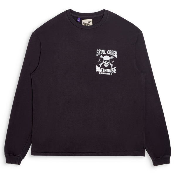 gallery dept. SKULL CREEK L/S TEE vintage black