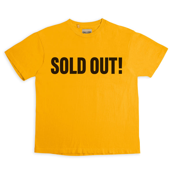 gallery dept. SOLD OUT TEE gold