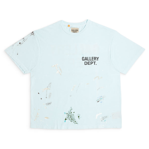 gallery dept. SOUVENIR TEE PAINTED baby blue