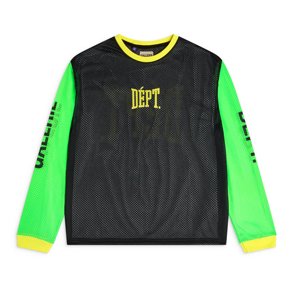 gallery dept. SPORT ELEGANT L/S black/green/yellow
