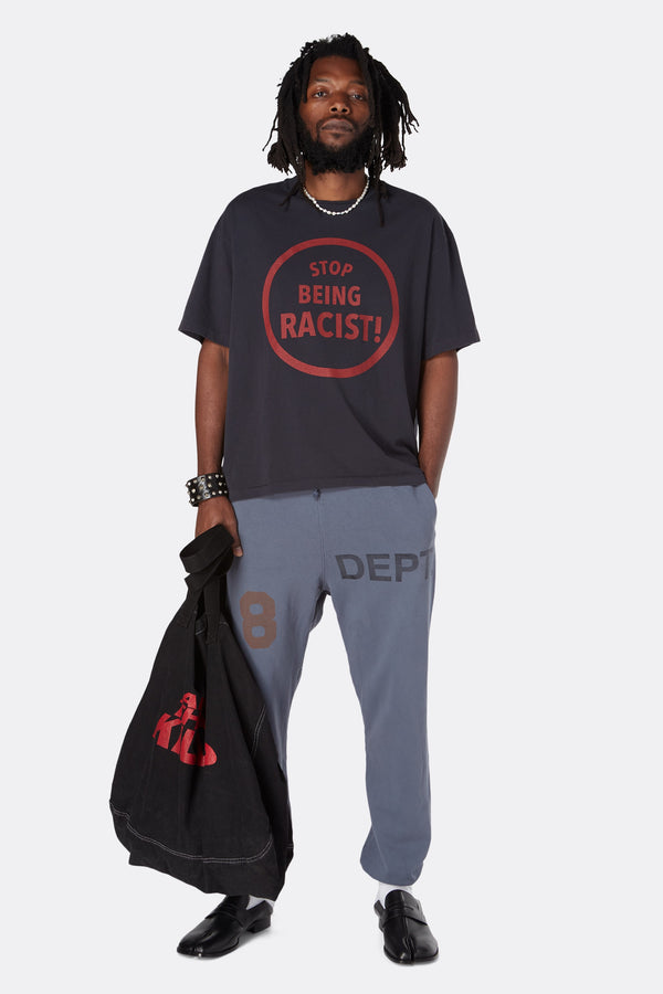 Gallery Dept. STOP BEING RACIST TEE Black