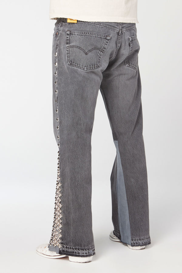 Gallery Dept. STUDDED LA FLARE Black