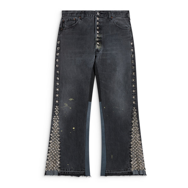 gallery dept. STUDDED LA FLARE black